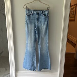 Zenana Outfitters Light Blue Flare Jeans